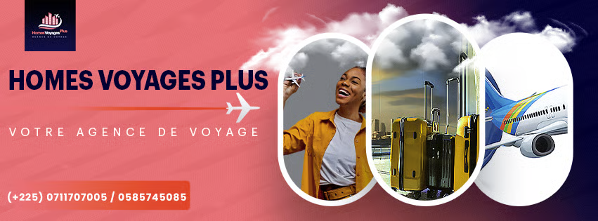 Homes Voyages Plus — agence de voyage et assistance visa Schengen, Canada, USA à Abidjan